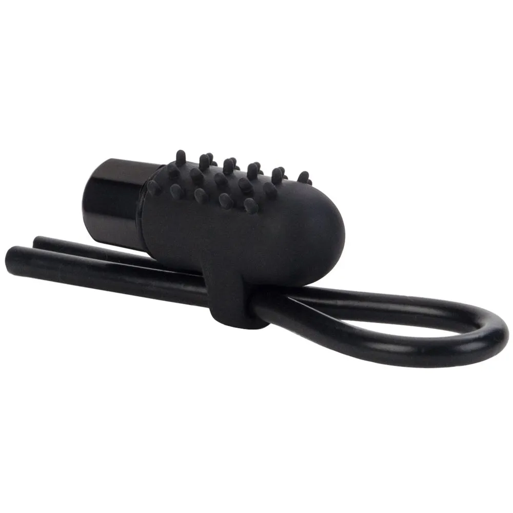 10-Function Vibrating Silicone Stud Lasso