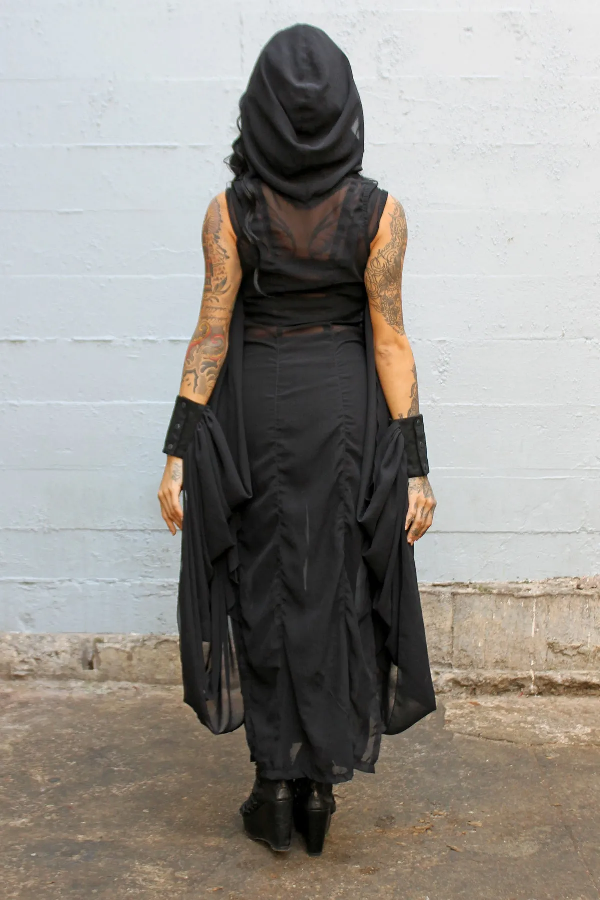 5D x Eyecon Priestess Robe - twill/chiffon