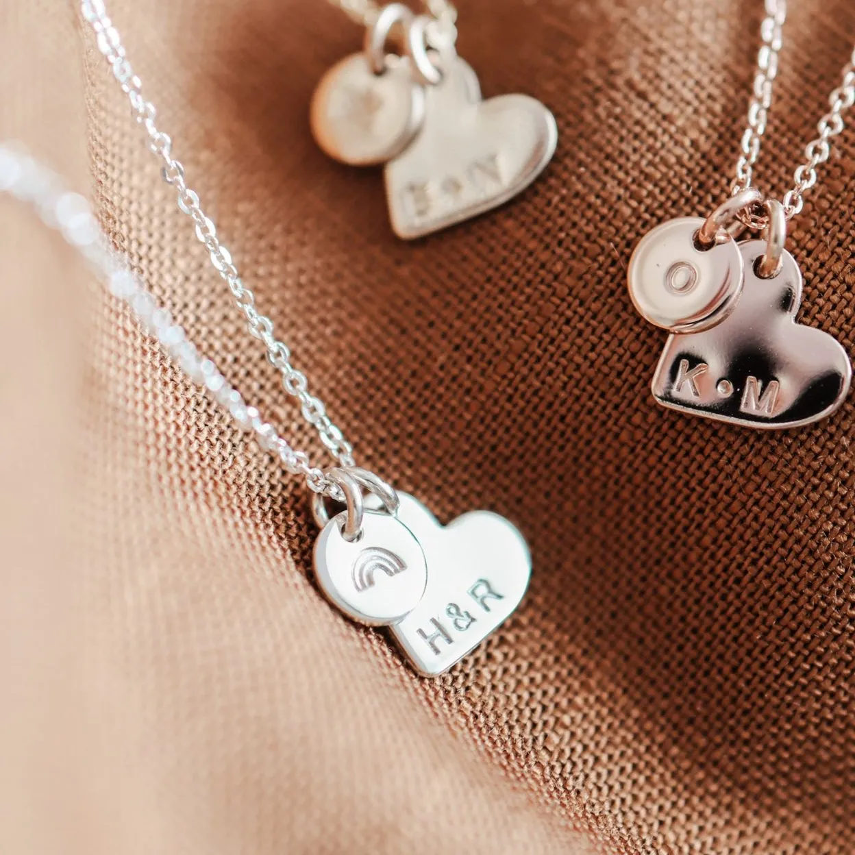 Adore Necklace • Small Heart & Tiny Pendant Necklace