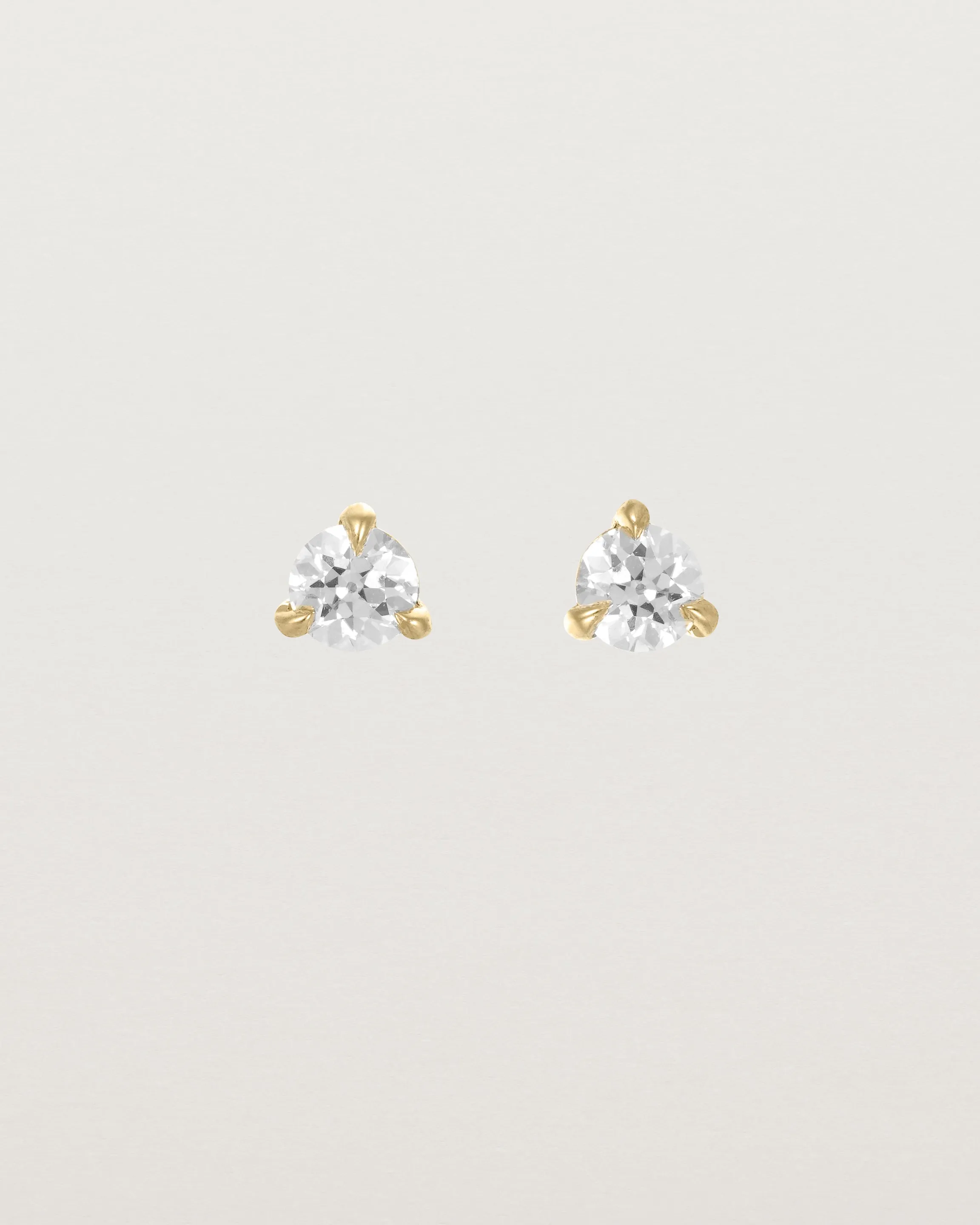 Aiona Studs | Old Cut Diamond