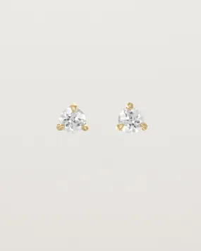 Aiona Studs | Old Cut Diamond