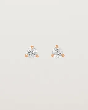 Aiona Studs | Old Cut Diamond