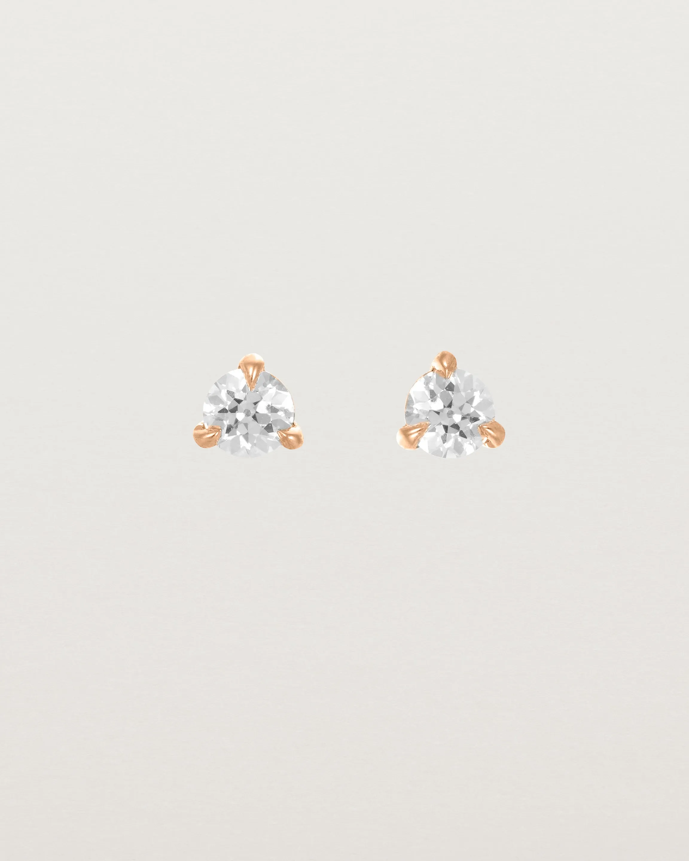 Aiona Studs | Old Cut Diamond