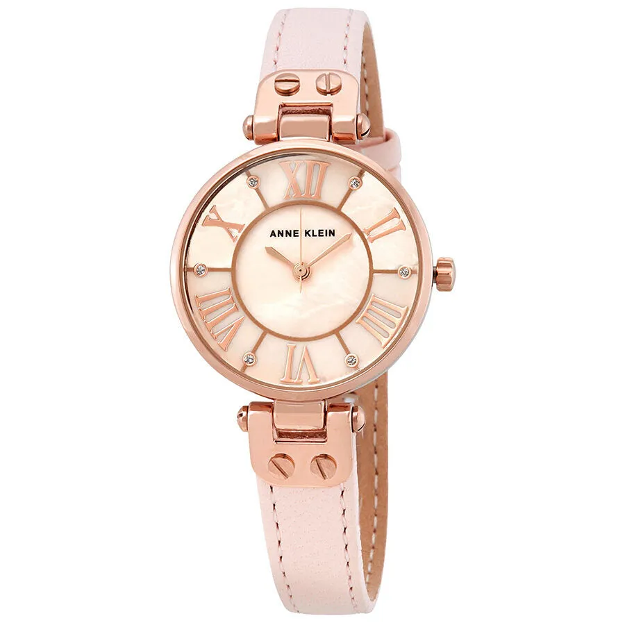 Anne Klein Pink Mother of Pearl Dial Ladies Watch 2718RGPK