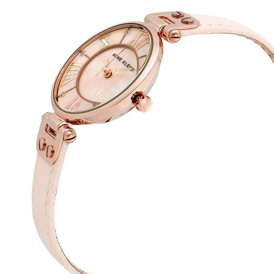 Anne Klein Pink Mother of Pearl Dial Ladies Watch 2718RGPK