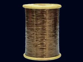 Antique Gold Flat Metallic Zari Threads