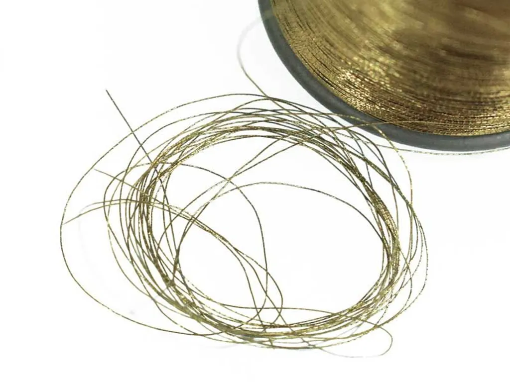 Antique Golden Zari Thread