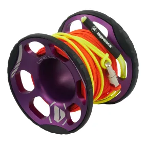 Apeks Lifeline Spool with Snap Bolt Clip - Length Options