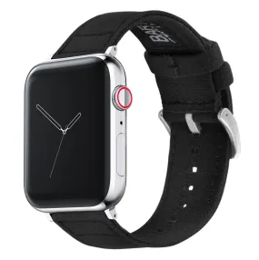 Apple Watch Black Canvas Watch Band