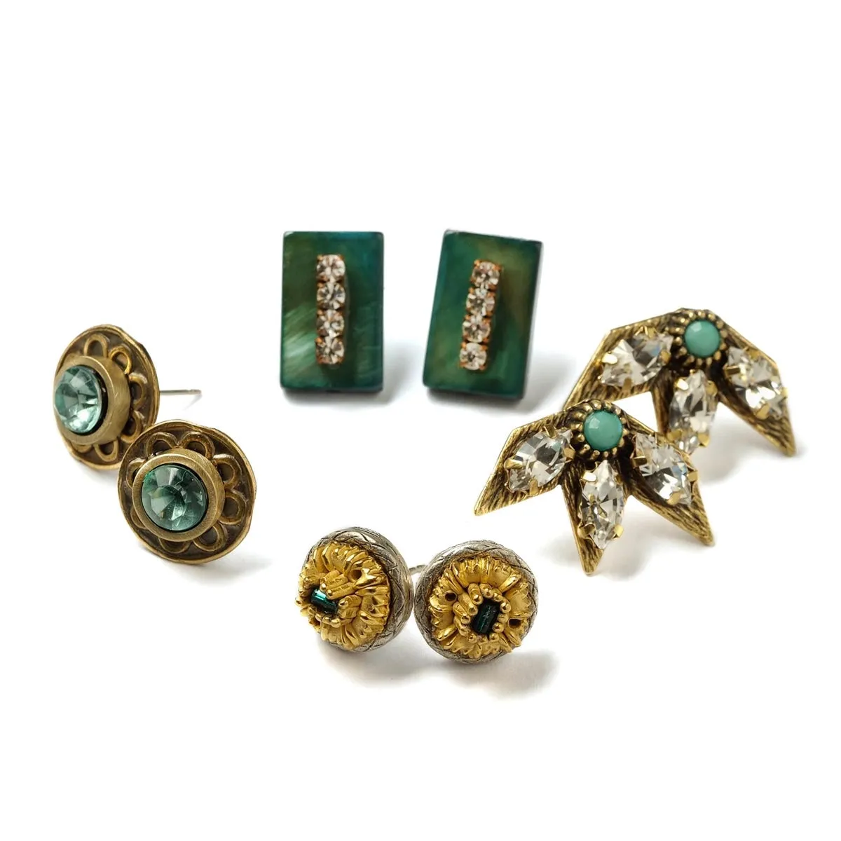 Aster Stud Earrings Set