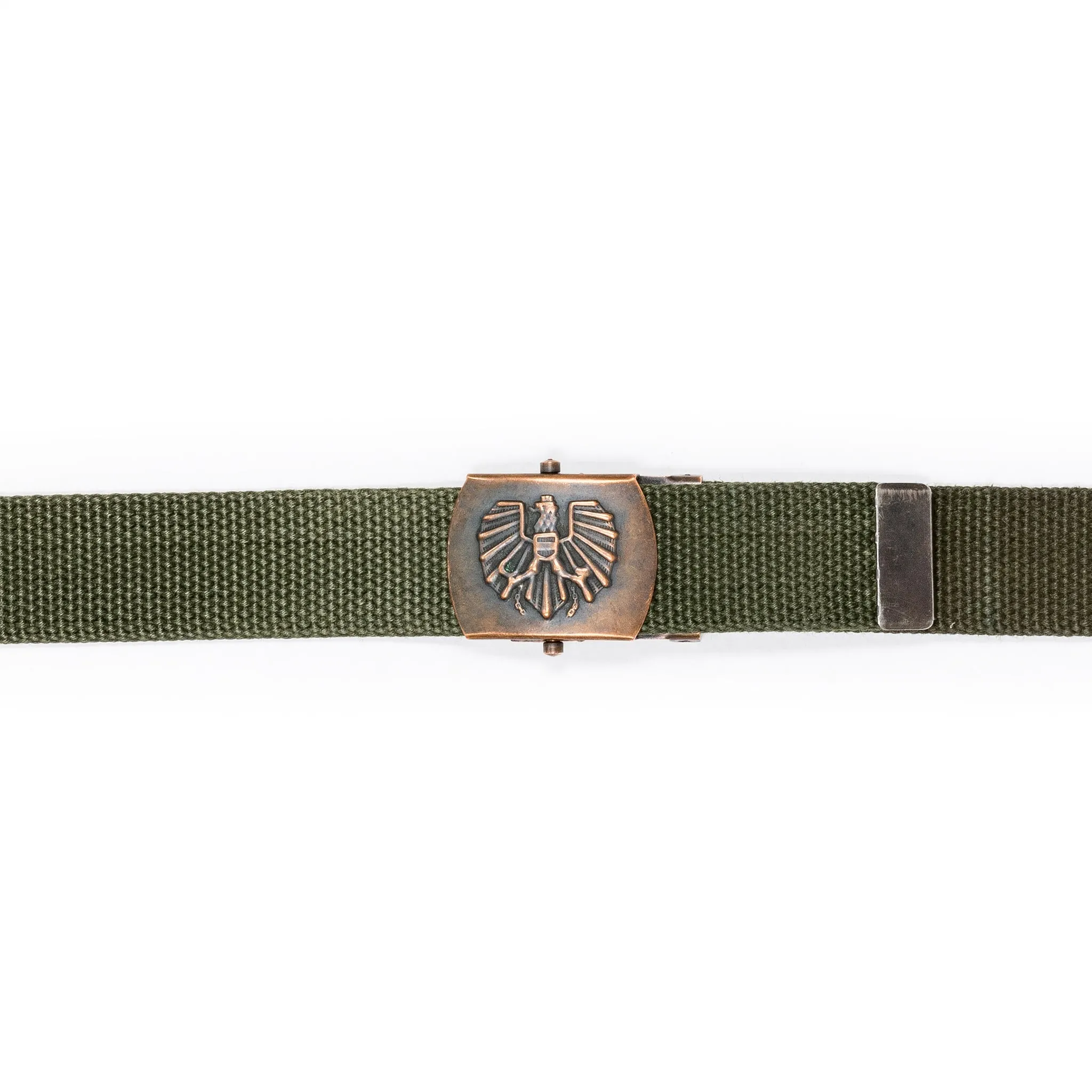 Austrian Eagle Emblem 1.25" x 50" Canvas Belt