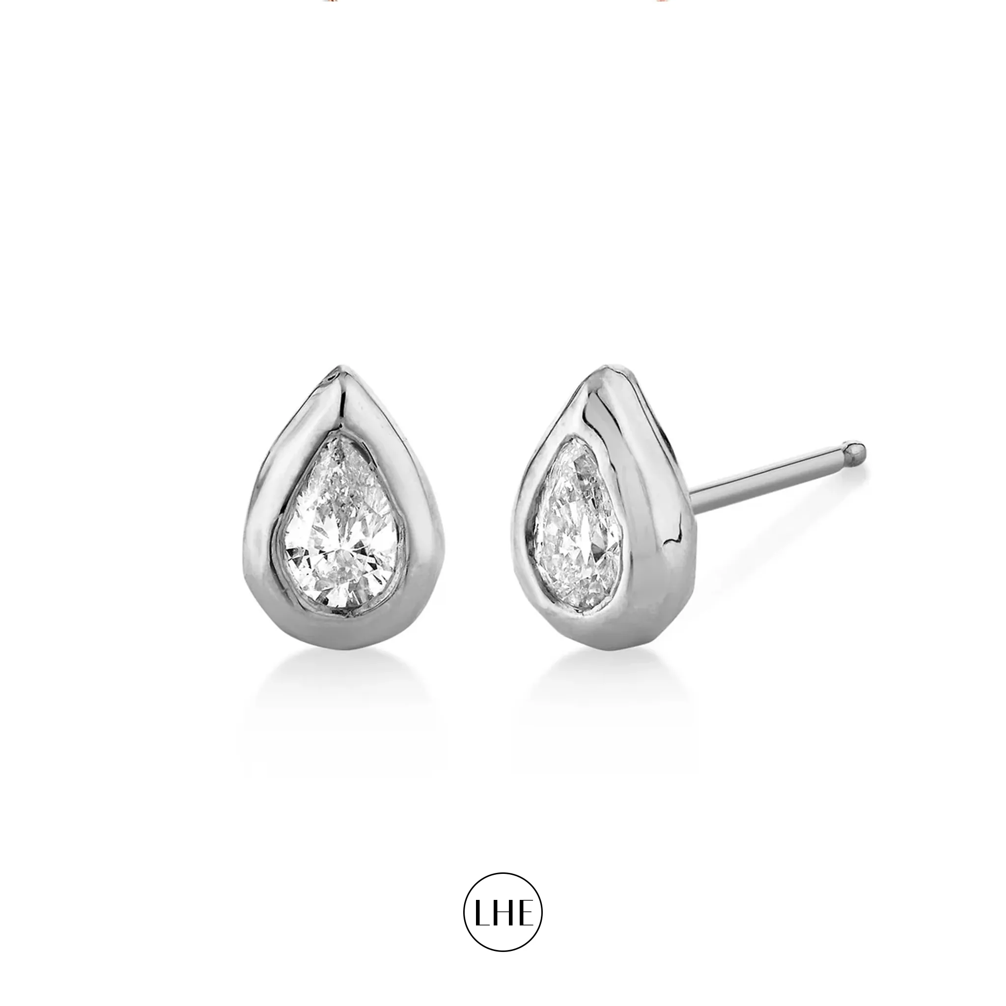 Baby River Water Drop Diamond Stud