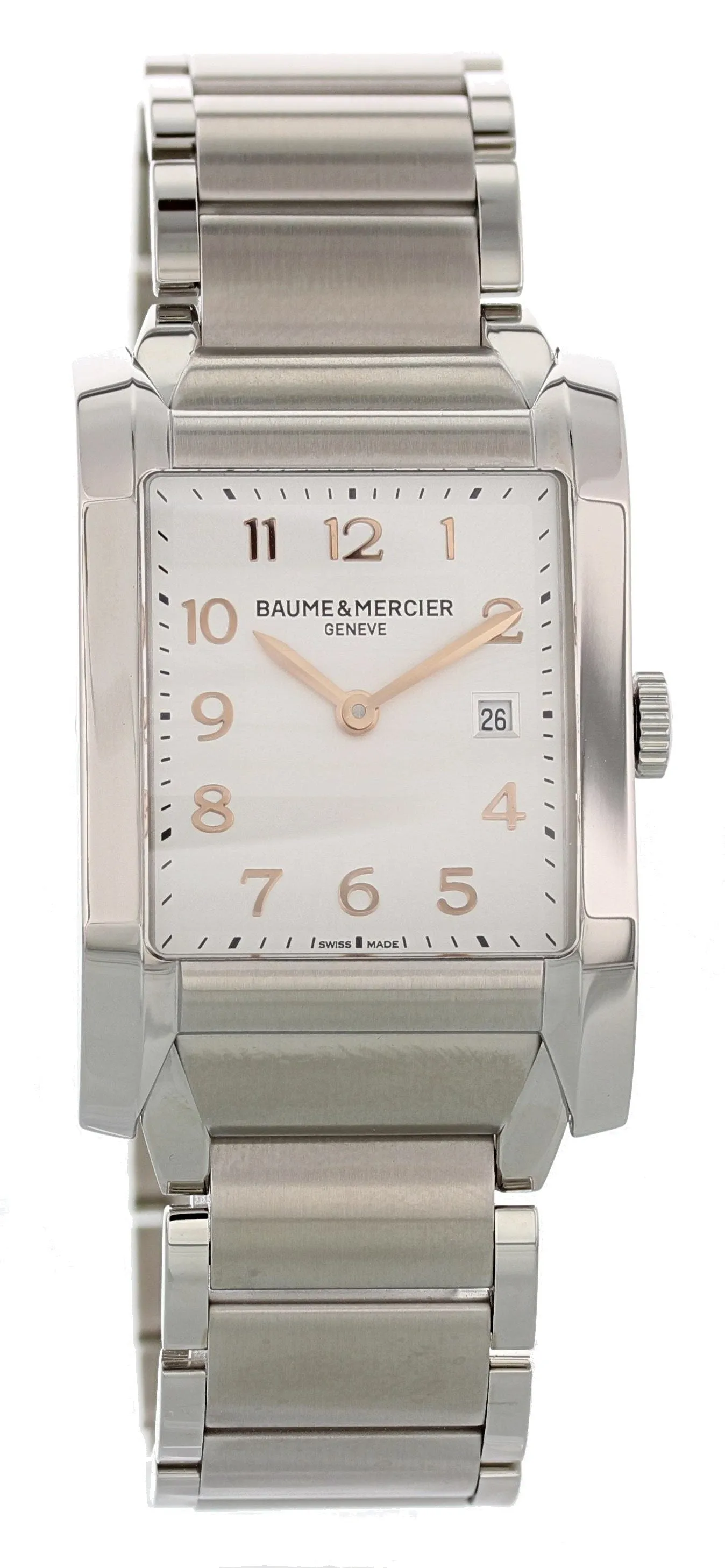 Baume & Mercier Hampton Milleis MOA10020 Steel Ladies Watch