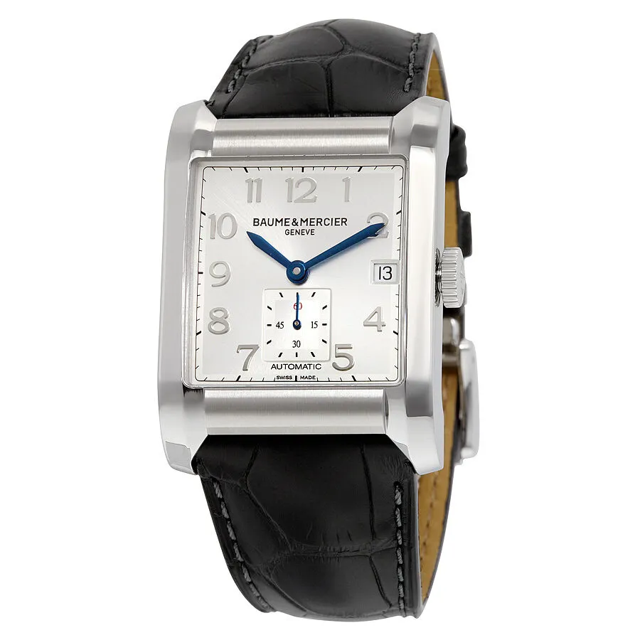 Baume and Mercier Hampton Automatic Silver Dial Men's Watch 10026