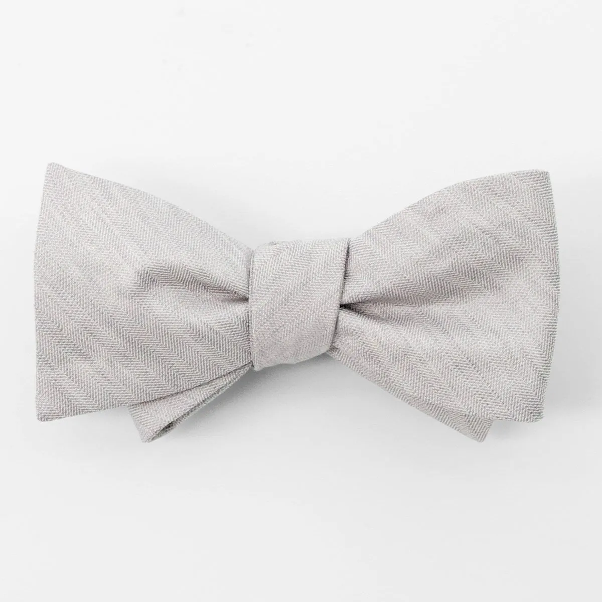 Bhldn Linen Row Grey Bow Tie