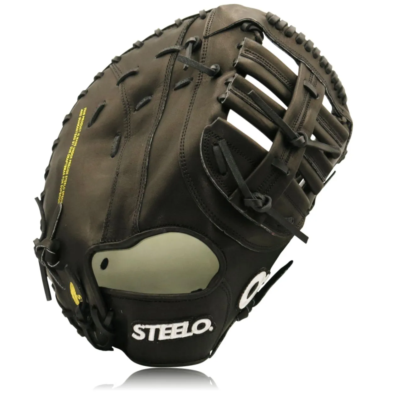 Black 'Hype 1' PRO HYDE™ Series First Baseman's Mitt - 12.50 Inch RHT