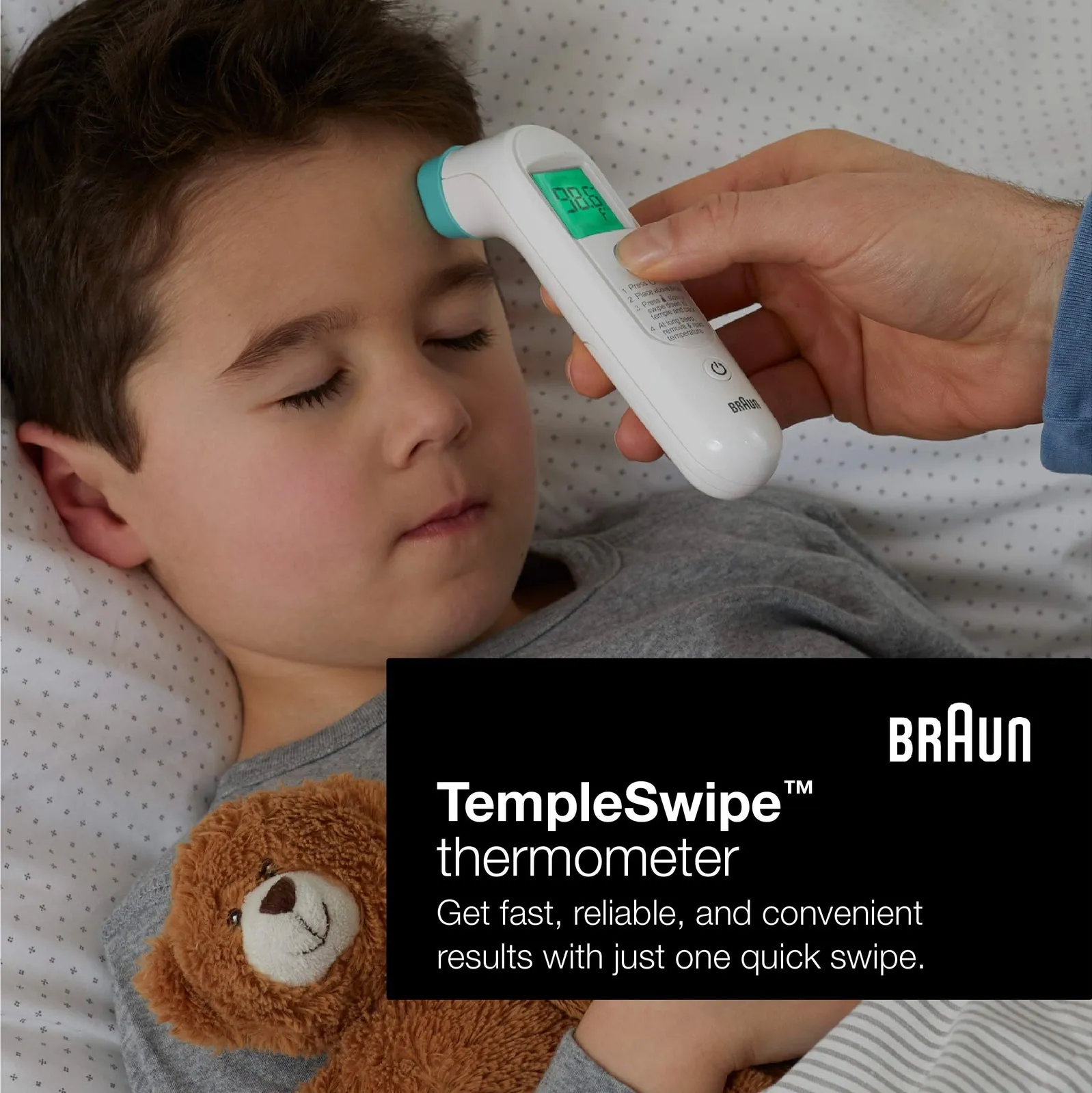 Braun Sensian™ Swipe 5 Forehead Thermometer