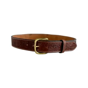 Brown Floral Tool Belt by Baker's Boots