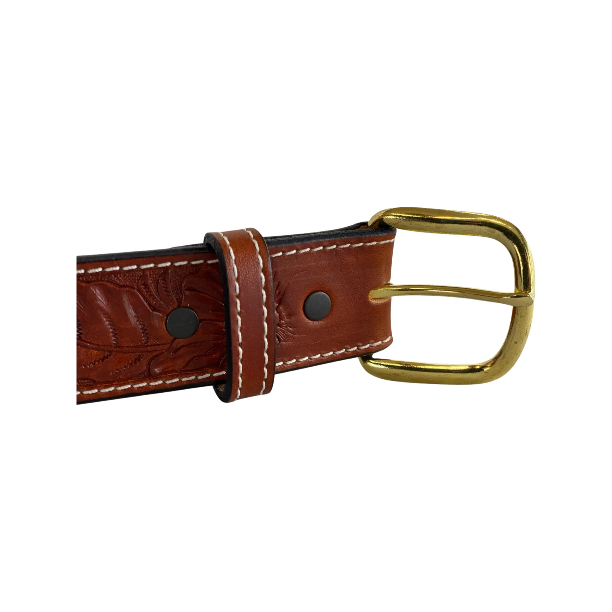 Brown Floral Tool Belt by Baker's Boots