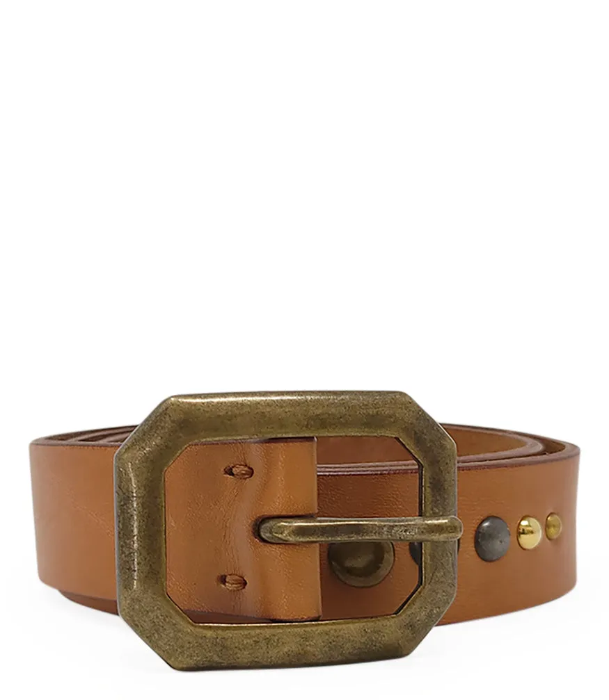 Brown Leather Belt