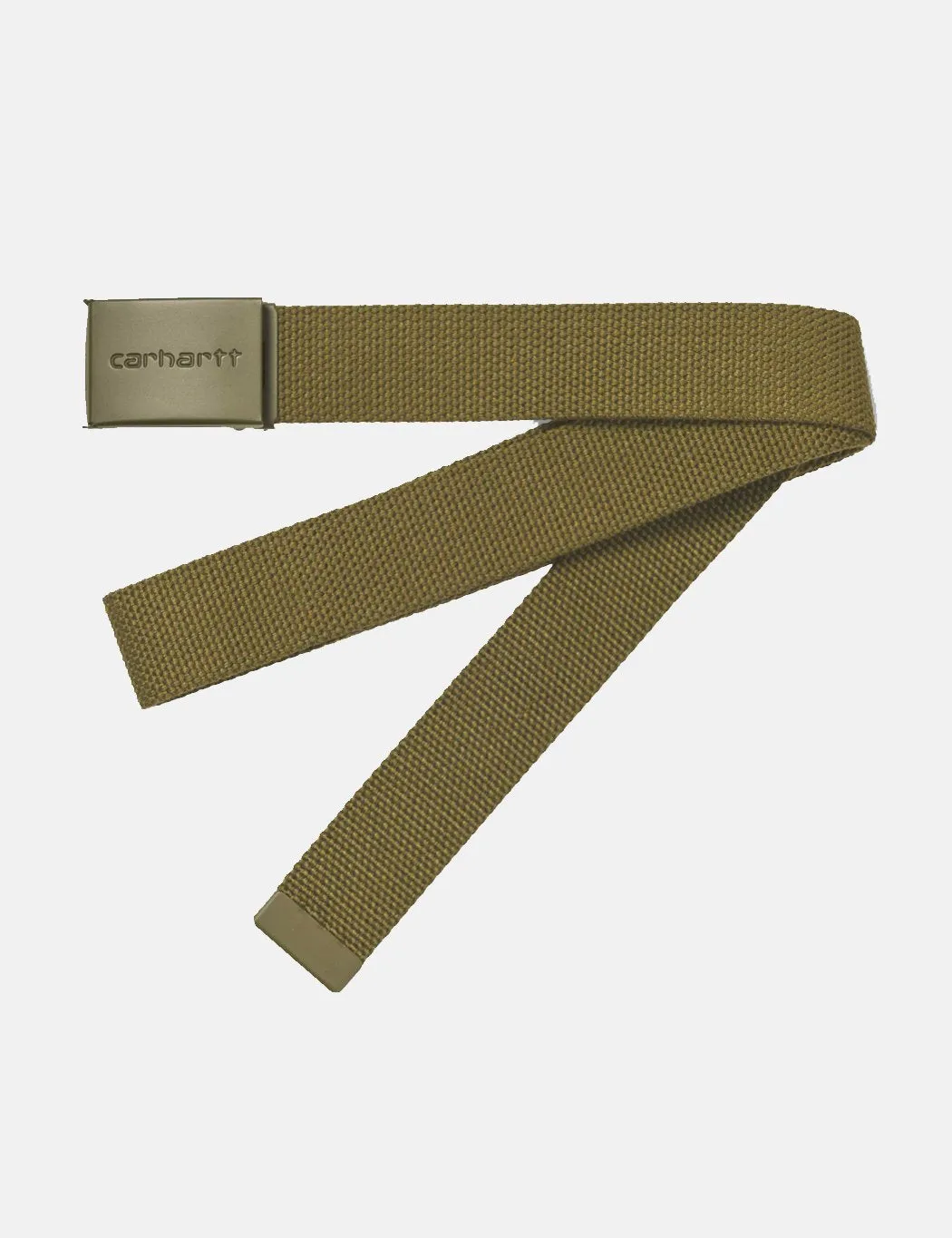 Carhartt-WIP Clip Belt Canvas (Tonal) - Hamilton Brown