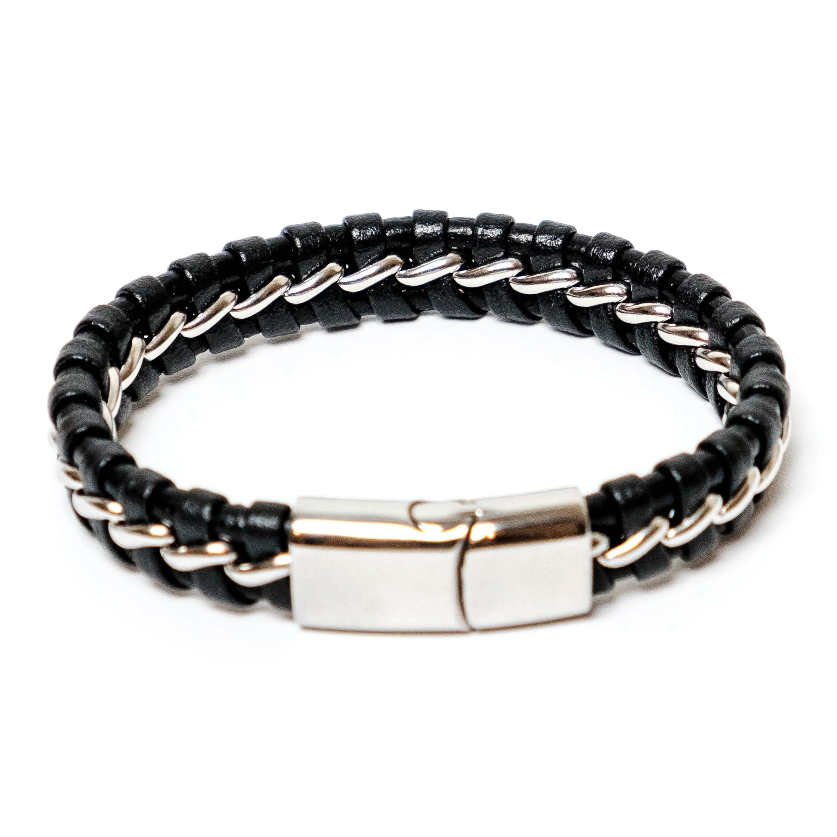 Chokore Metal Leather Bracelet