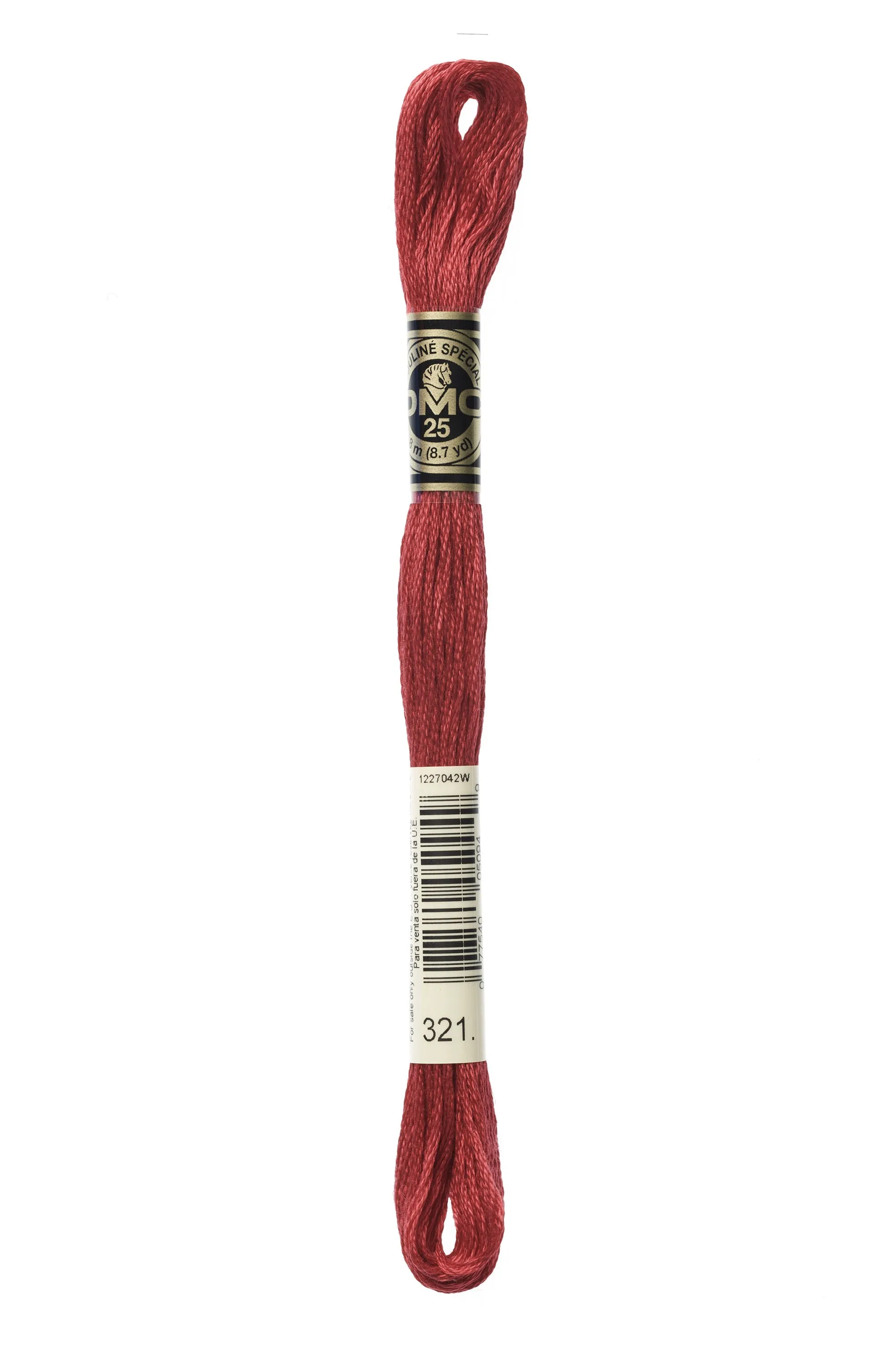 DMC: Mouliné Spécial: Embroidery Thread: Shades Of Red: 100% Cotton, 8m