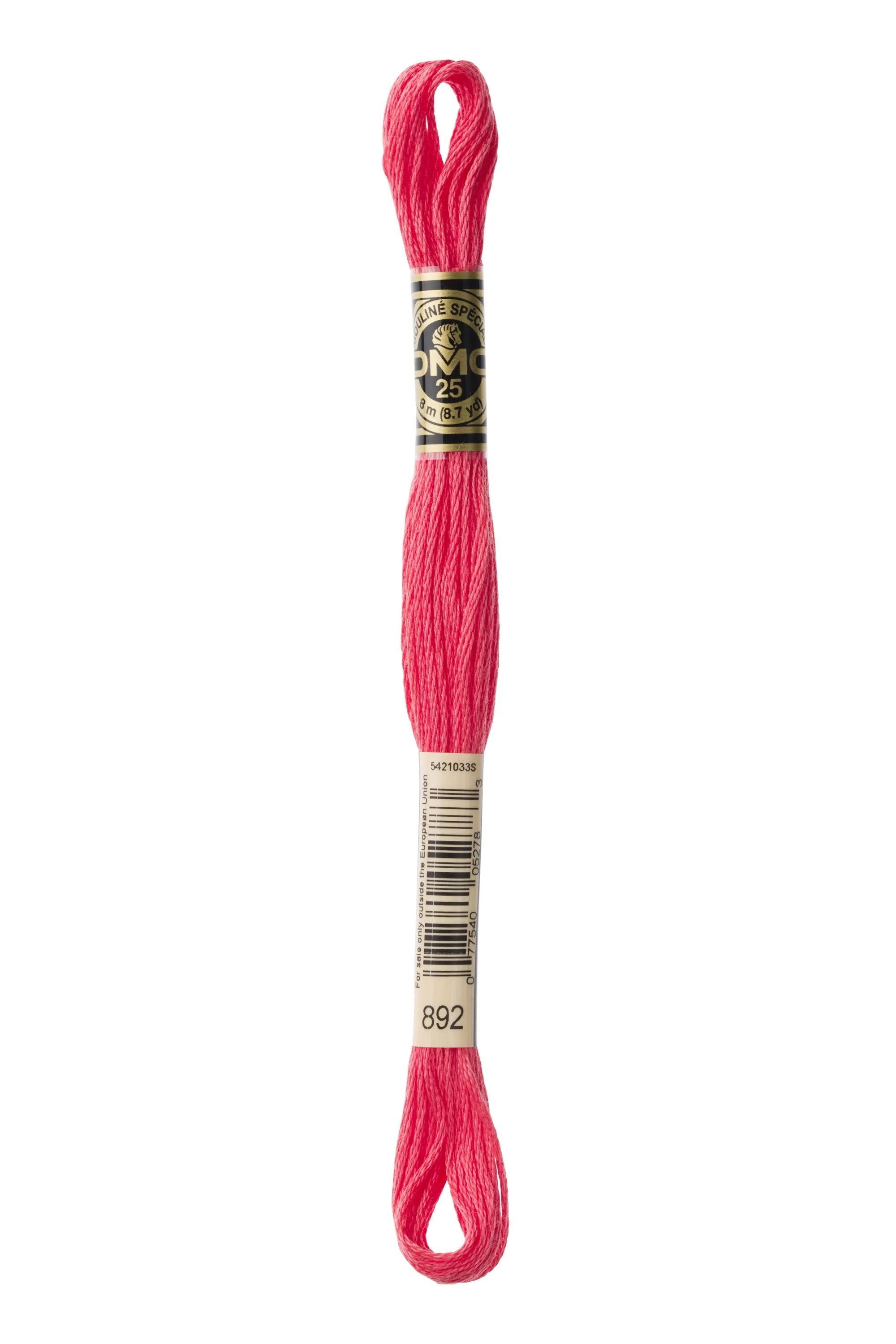 DMC: Mouliné Spécial: Embroidery Thread: Shades Of Red: 100% Cotton, 8m