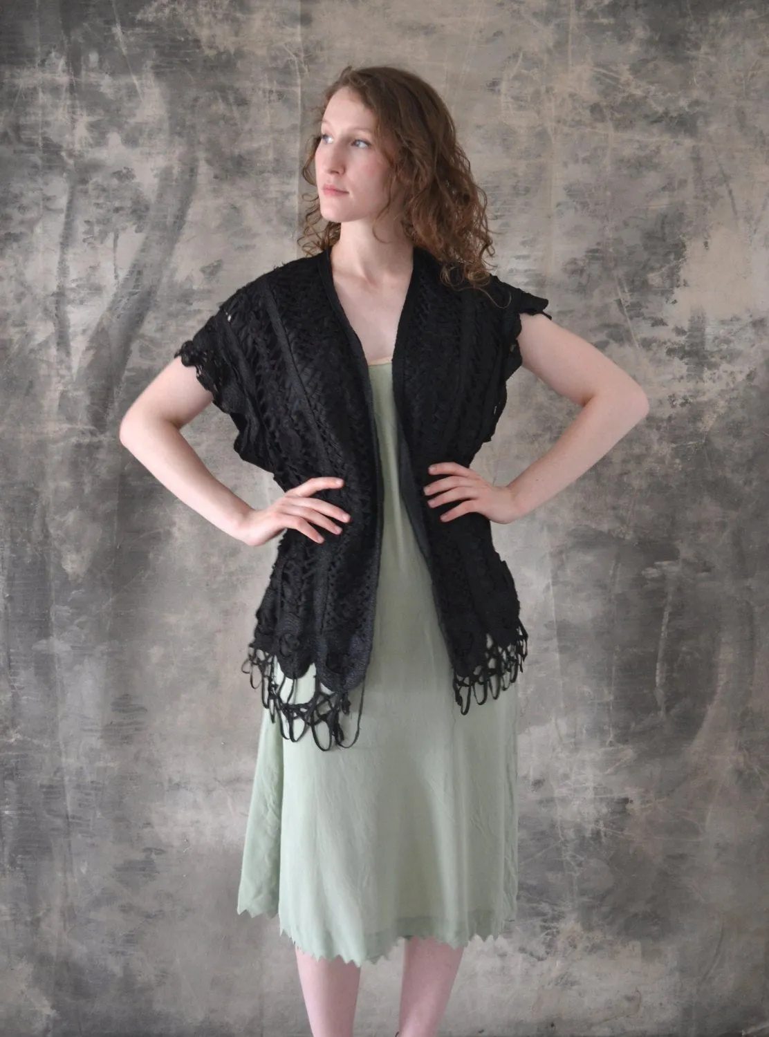 Edwardain Looped Ribbon Vest