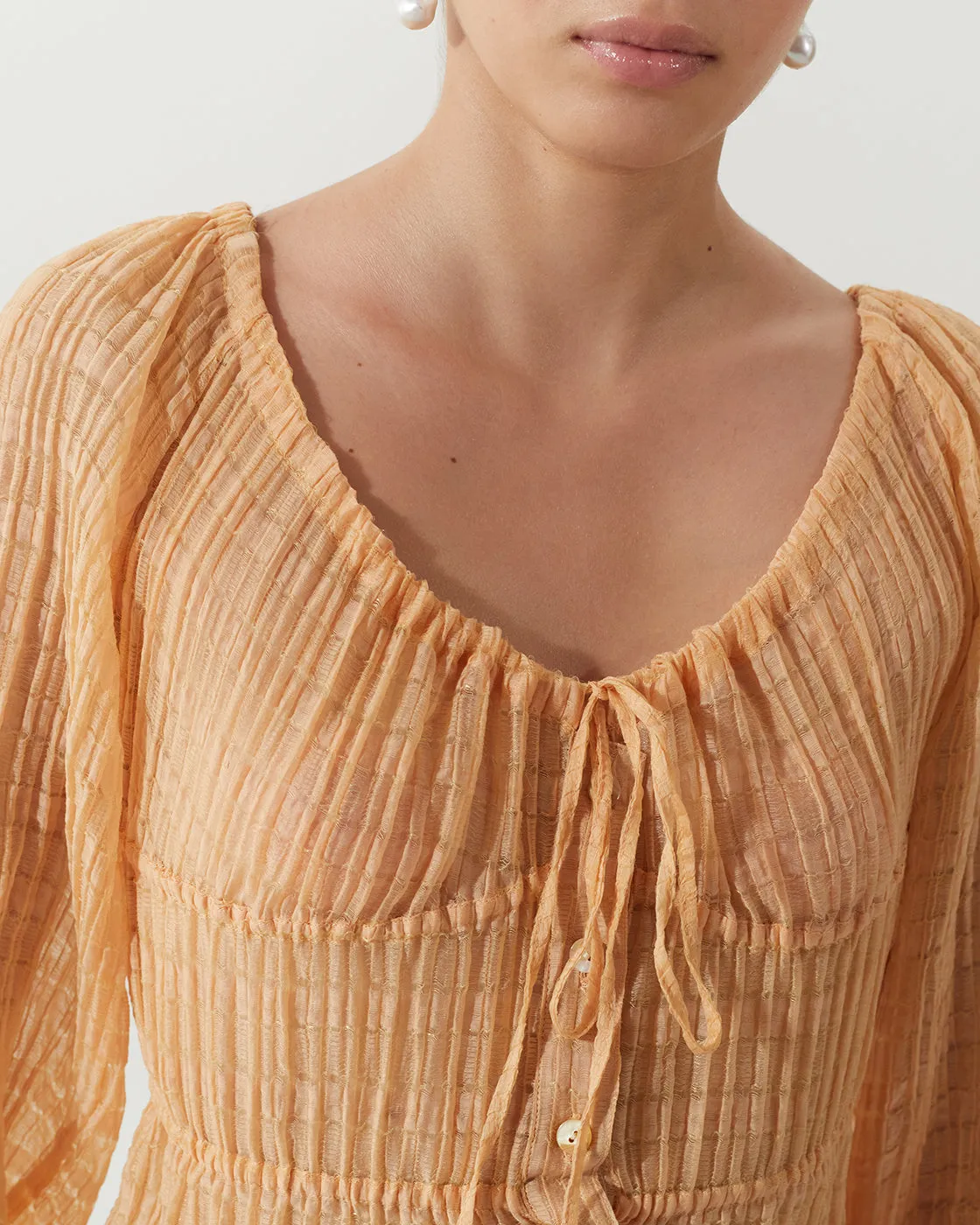 Effi Top Silk Blend Peach