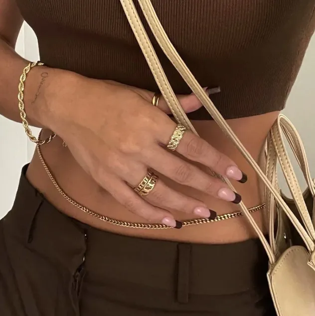 Ellie Vail - Demi Cuban Link Waist Chain