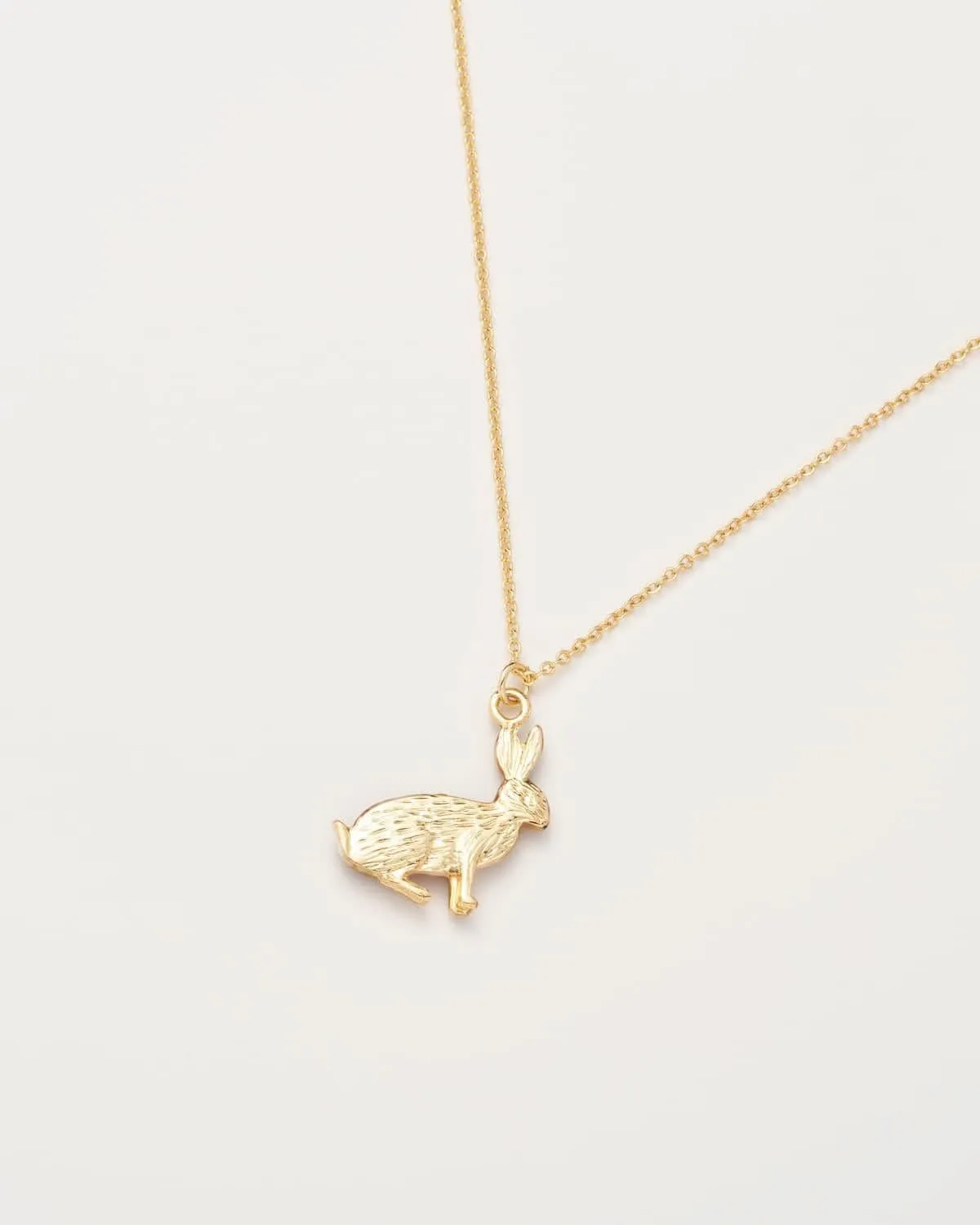 Enamel Rabbit Short Necklace