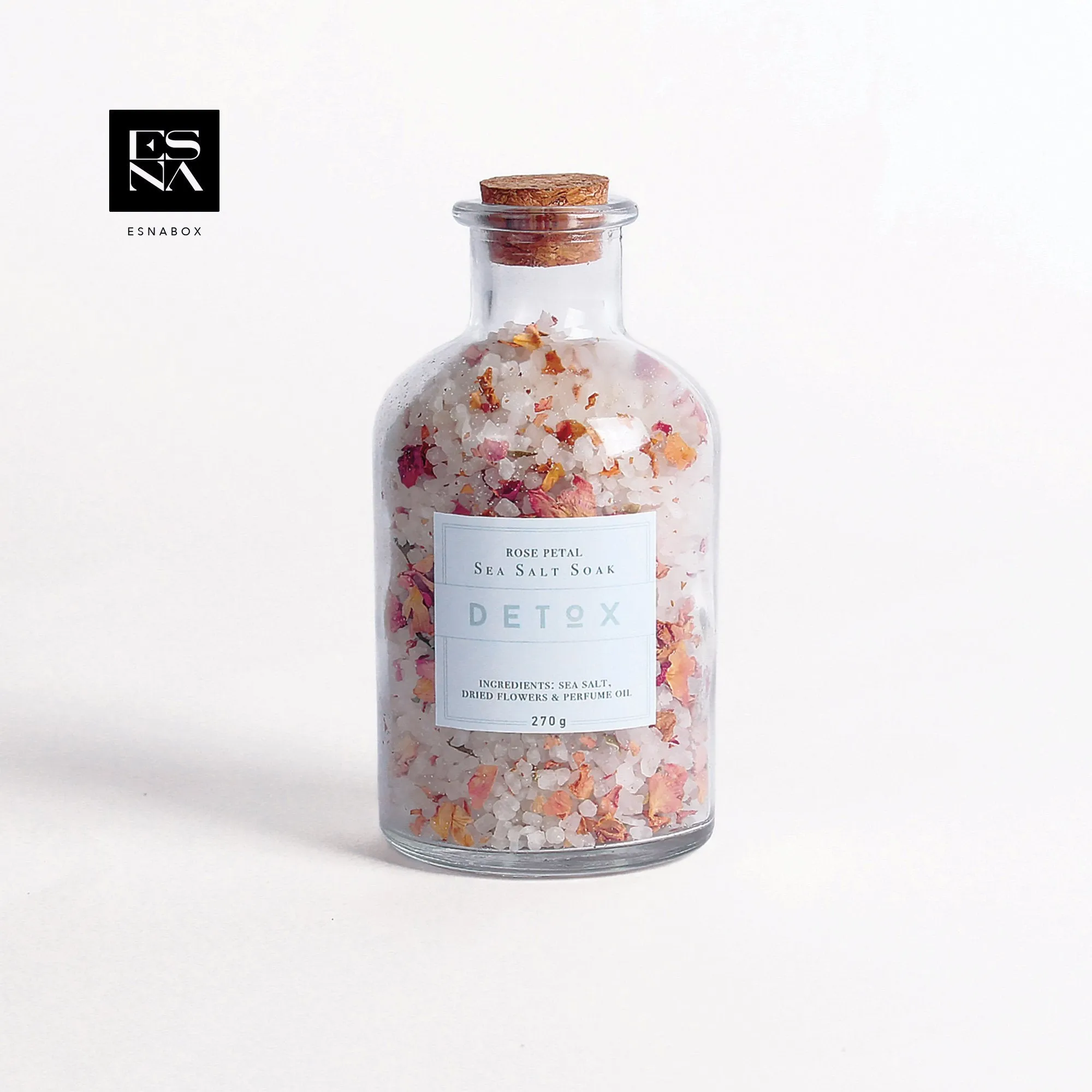 ESNA BOX | Bath Salt (Rose 300G)