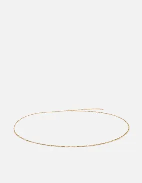 Figaro Waist Chain, Gold Vermeil