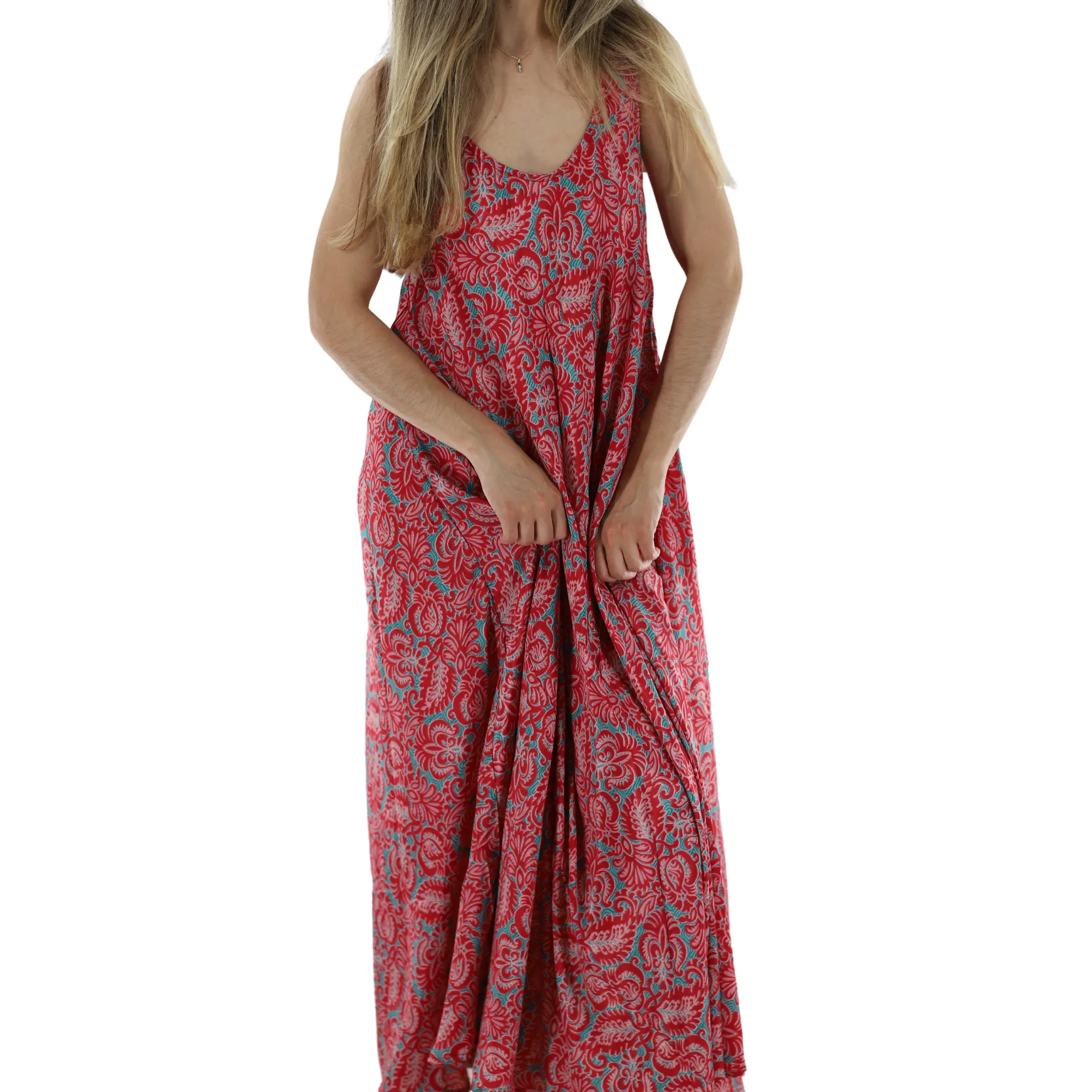 Flowy 'Vivia' Floral Maxi Dress