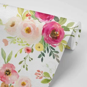 Franny's Farmhouse Floral Removable Wallpaper