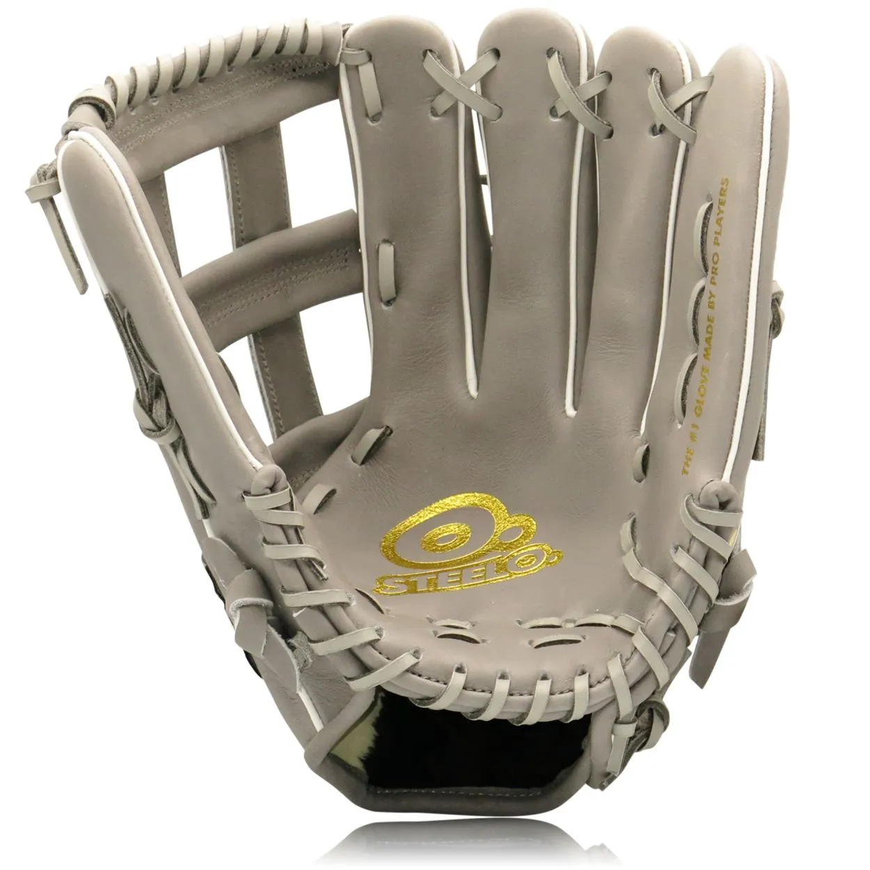 Grey 'Hype 1' PRO HYDE™ Series Outfielder's Glove - 12.75 Inch RHT