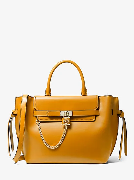 Hamilton Legacy Large Leather Belted Satchel | 55981