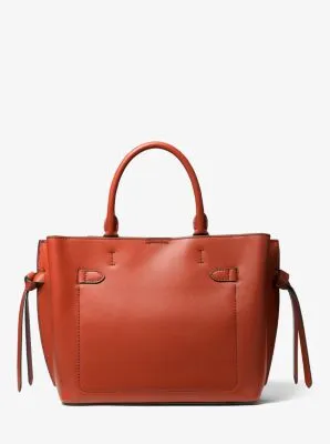 Hamilton Legacy Large Leather Belted Satchel | 55981