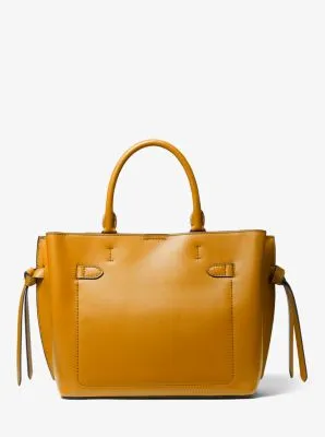 Hamilton Legacy Large Leather Belted Satchel | 55981