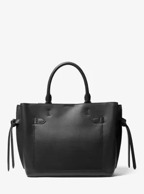 Hamilton Legacy Large Leather Belted Satchel | 55981