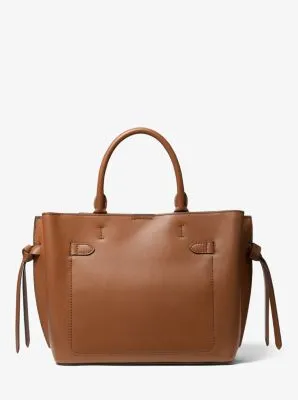 Hamilton Legacy Large Leather Belted Satchel | 55981