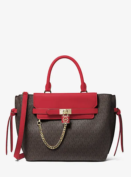 Hamilton Legacy Large Logo Belted Satchel