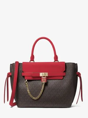 Hamilton Legacy Large Logo Belted Satchel