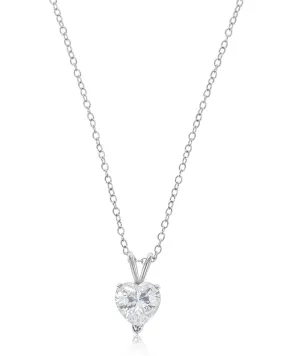 Heart CZ Pendant