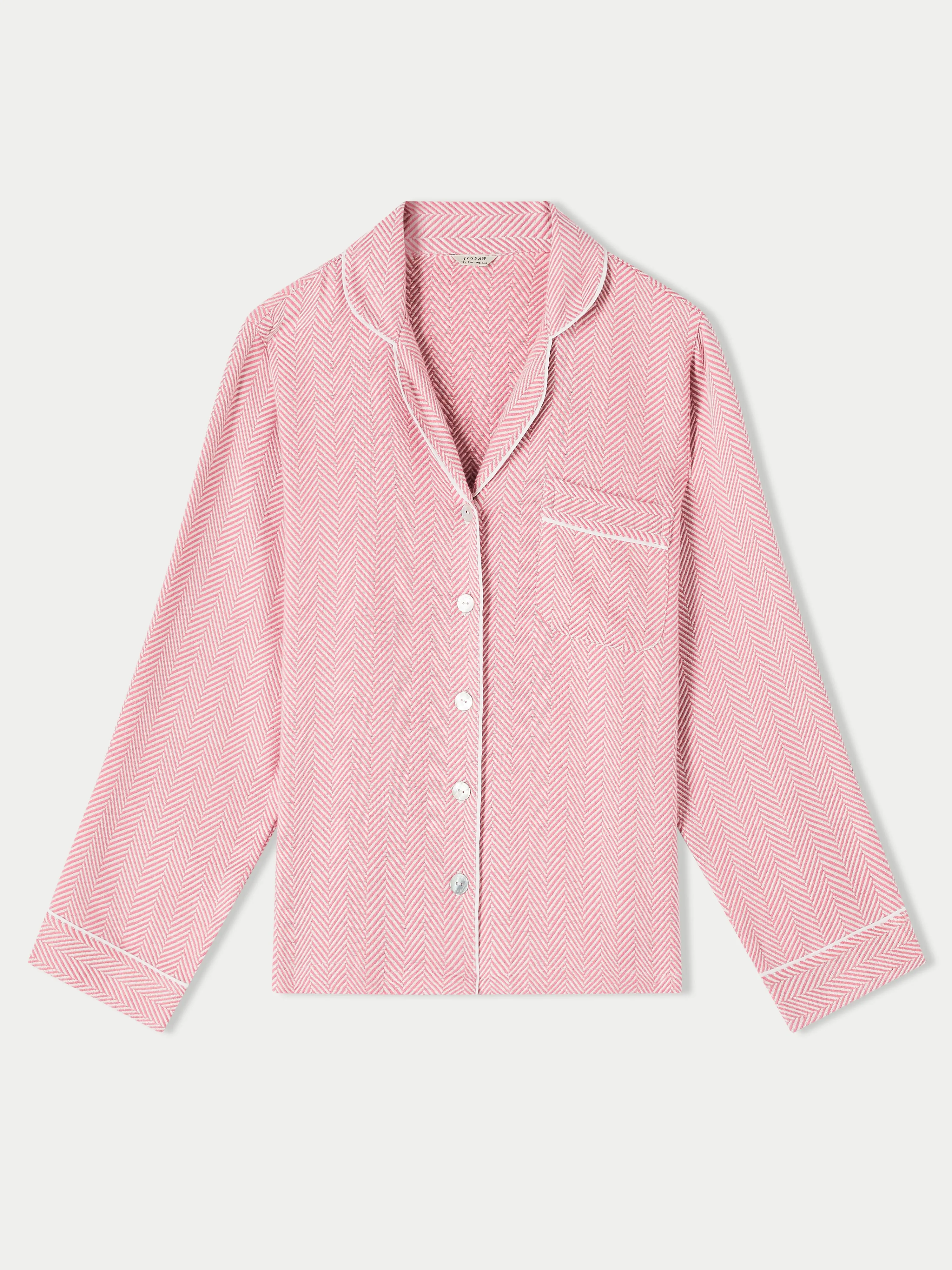 Herringbone Pyjamas | Pink