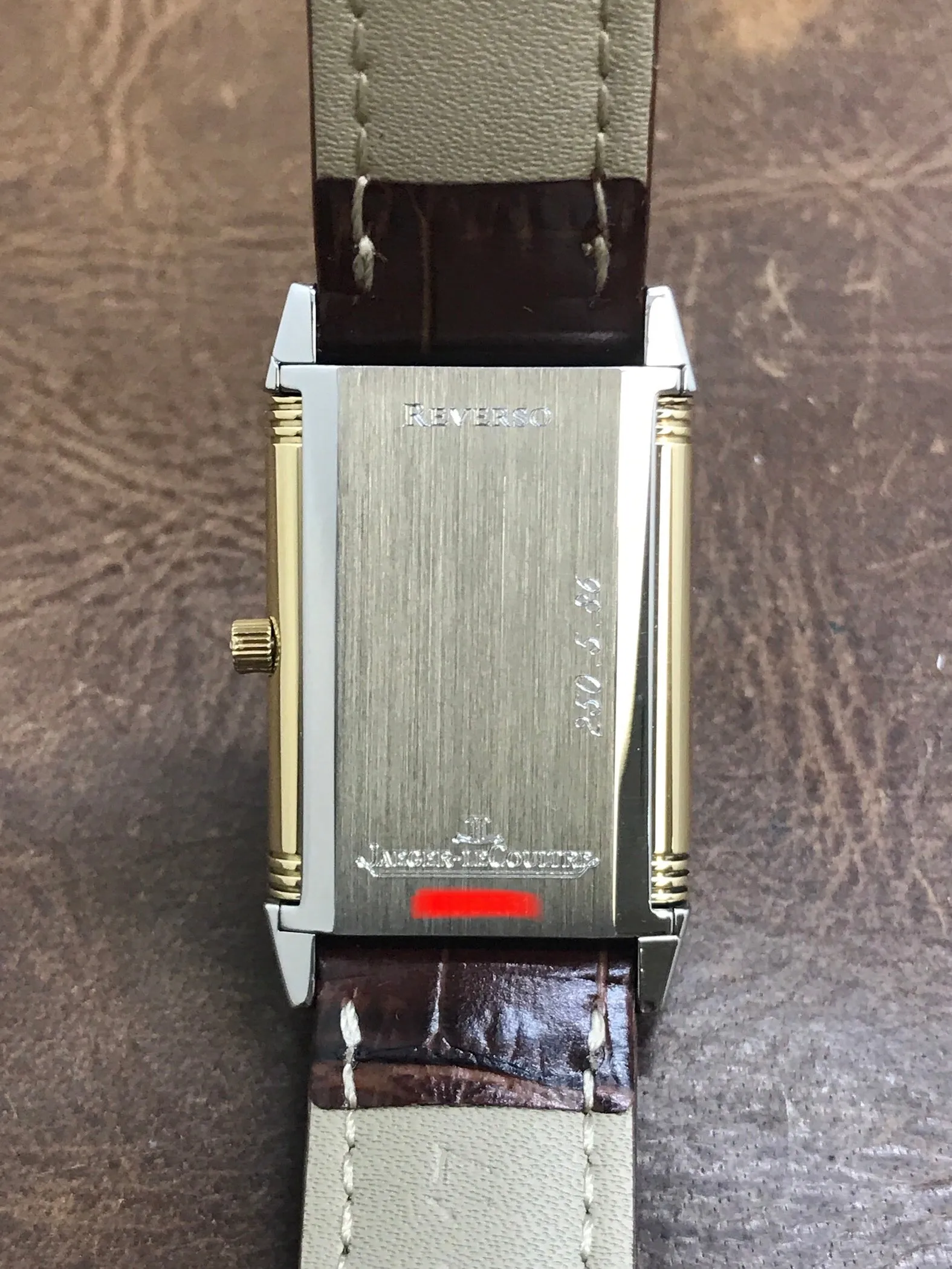 Jaeger-Lecoultre Reverso Classic 250.5.86 Silver Dial Manual Wind Watch