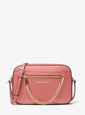 Jet Set Large Saffiano Leather Crossbody Bag | 56355