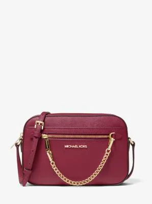 Jet Set Large Saffiano Leather Crossbody Bag | 56355