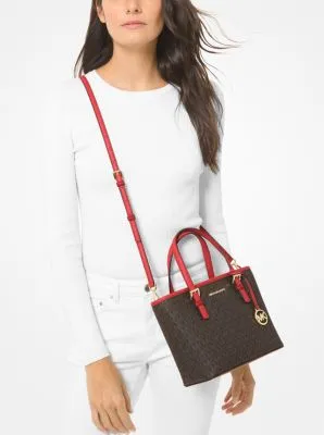 Jet Set Travel Extra-Small Saffiano Leather Top-Zip Tote Bag | 56031